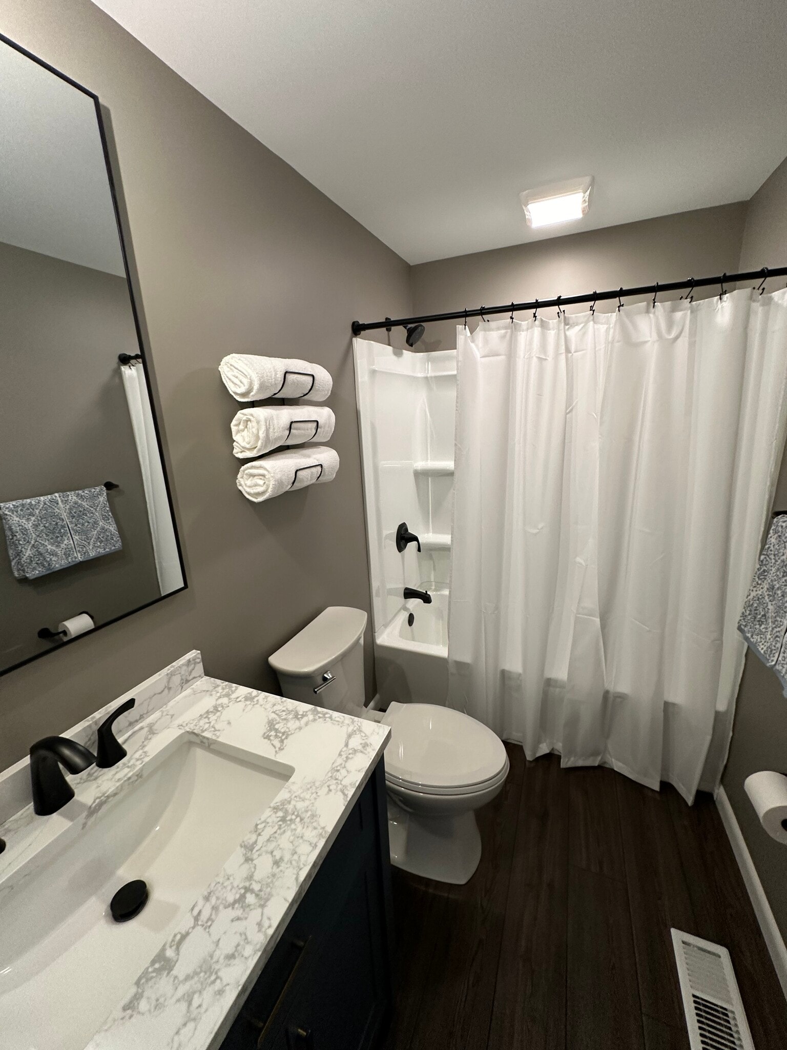 Remodeled Modern Bathroom - 27 Farmbrook Dr