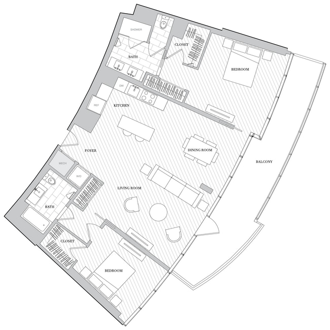 Floorplan - The Hepburn