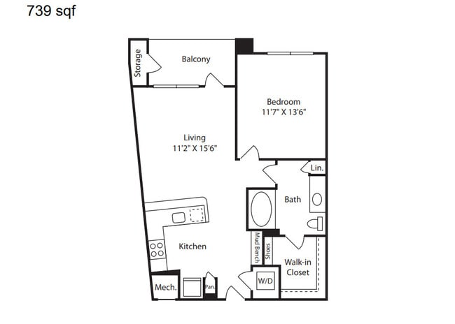 Floorplan - The Mitchell at Woodmill Creek