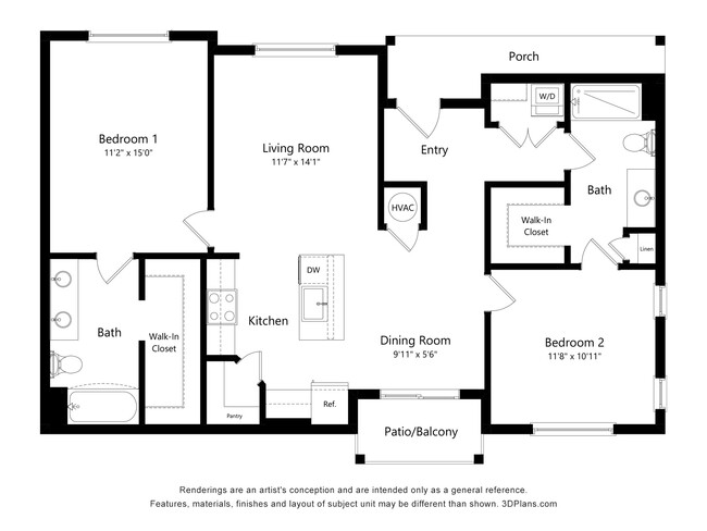 Floorplan - Cadia Queen Creek