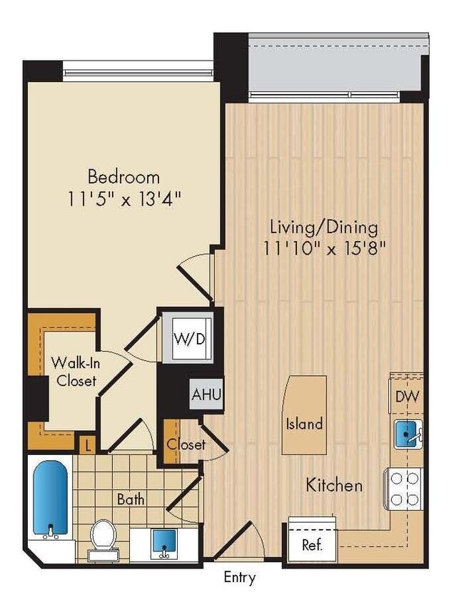 Floorplan - Flats 130 at Constitution Square