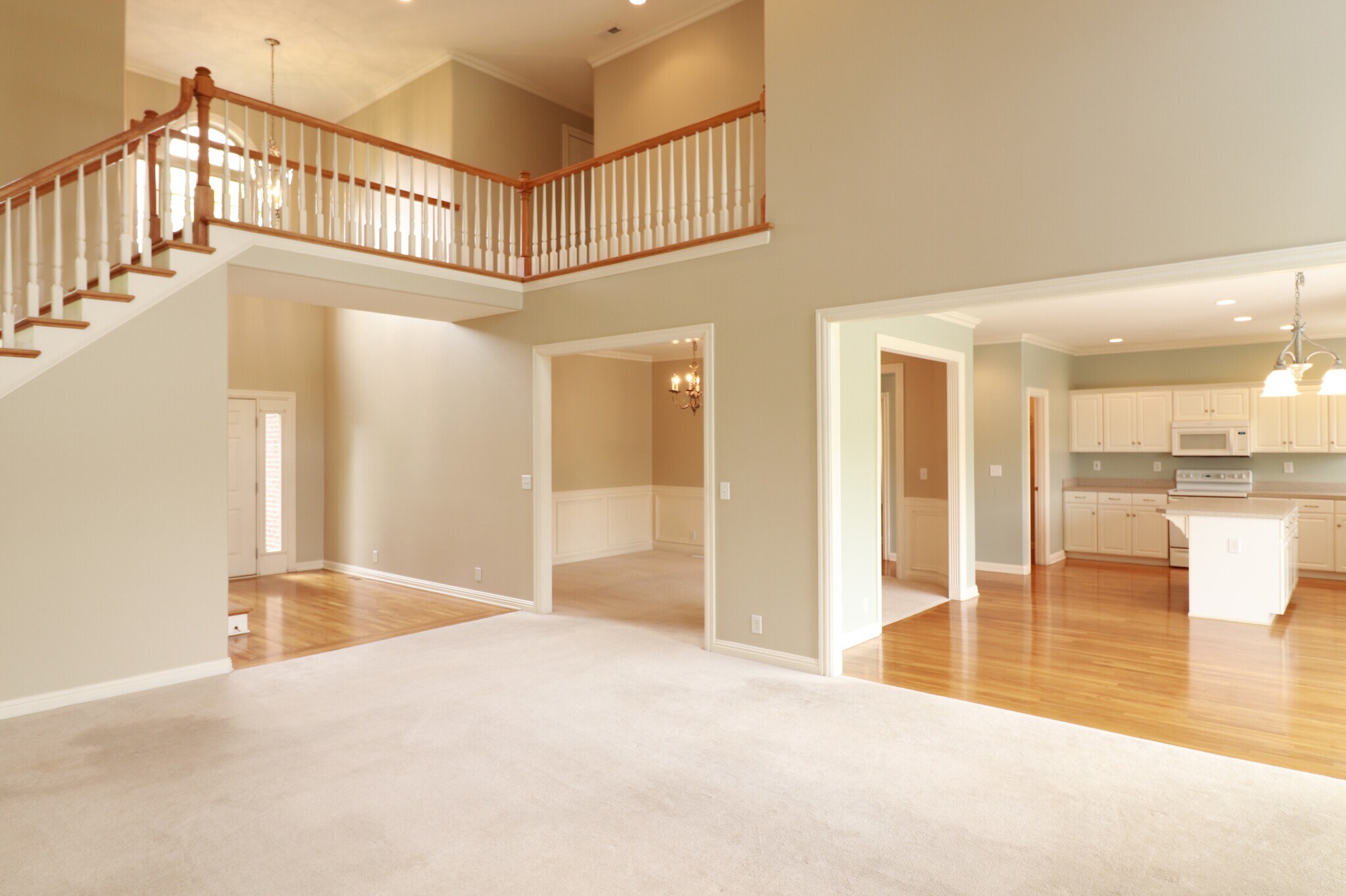 View of Dining Room & Kitchen - 5304 Wolfpen Woods Dr.