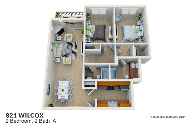 Floorplan - 821 Wilcox