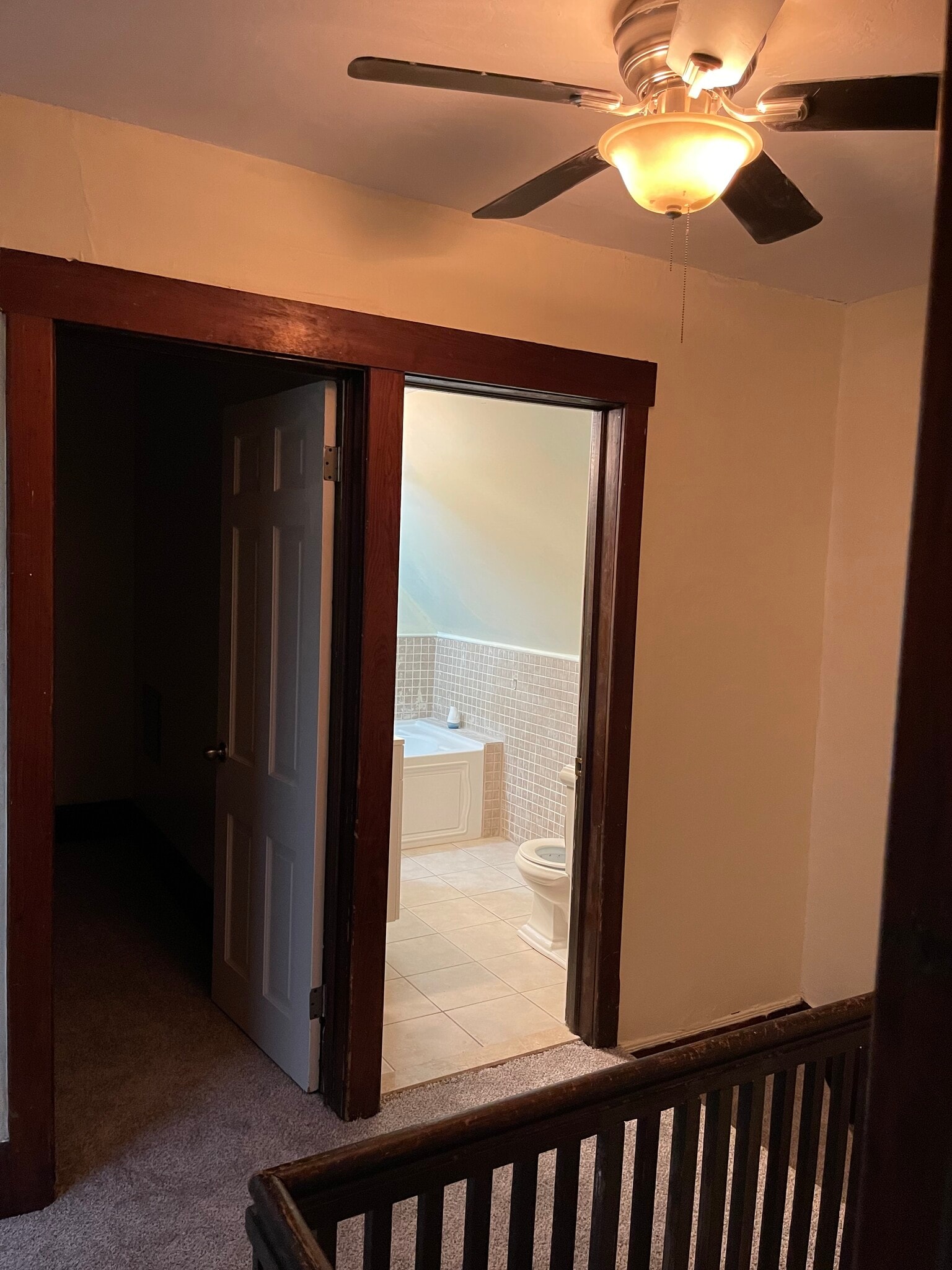 Bath from hallway - 815 11th St