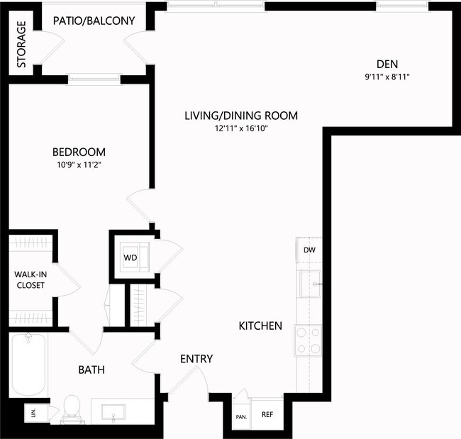 Floorplan - Huxley