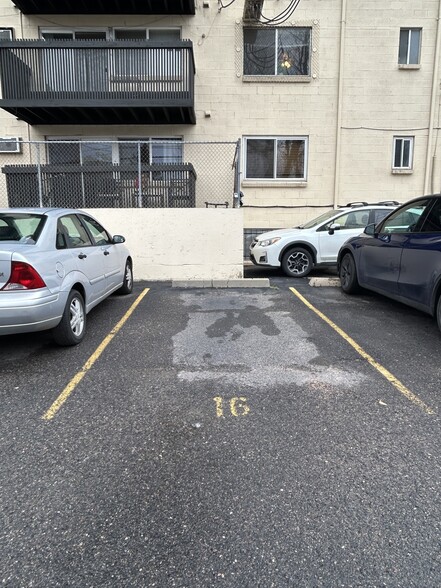 designated parking space just behind the unit - 65 N Clarkson St