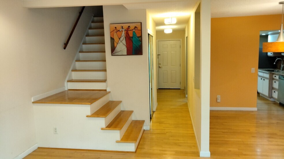 Foyer and stair upstairs - 539 French Rd