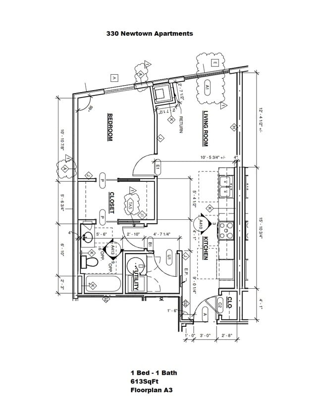 A3 - 330 Newtown Apartments