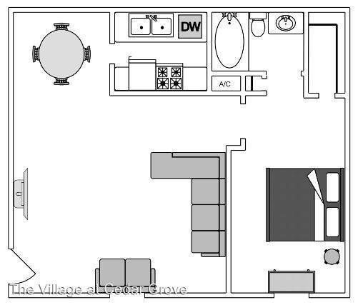 One Bed, One Bath, 770 Square Feet - Aspire Richmond Hill