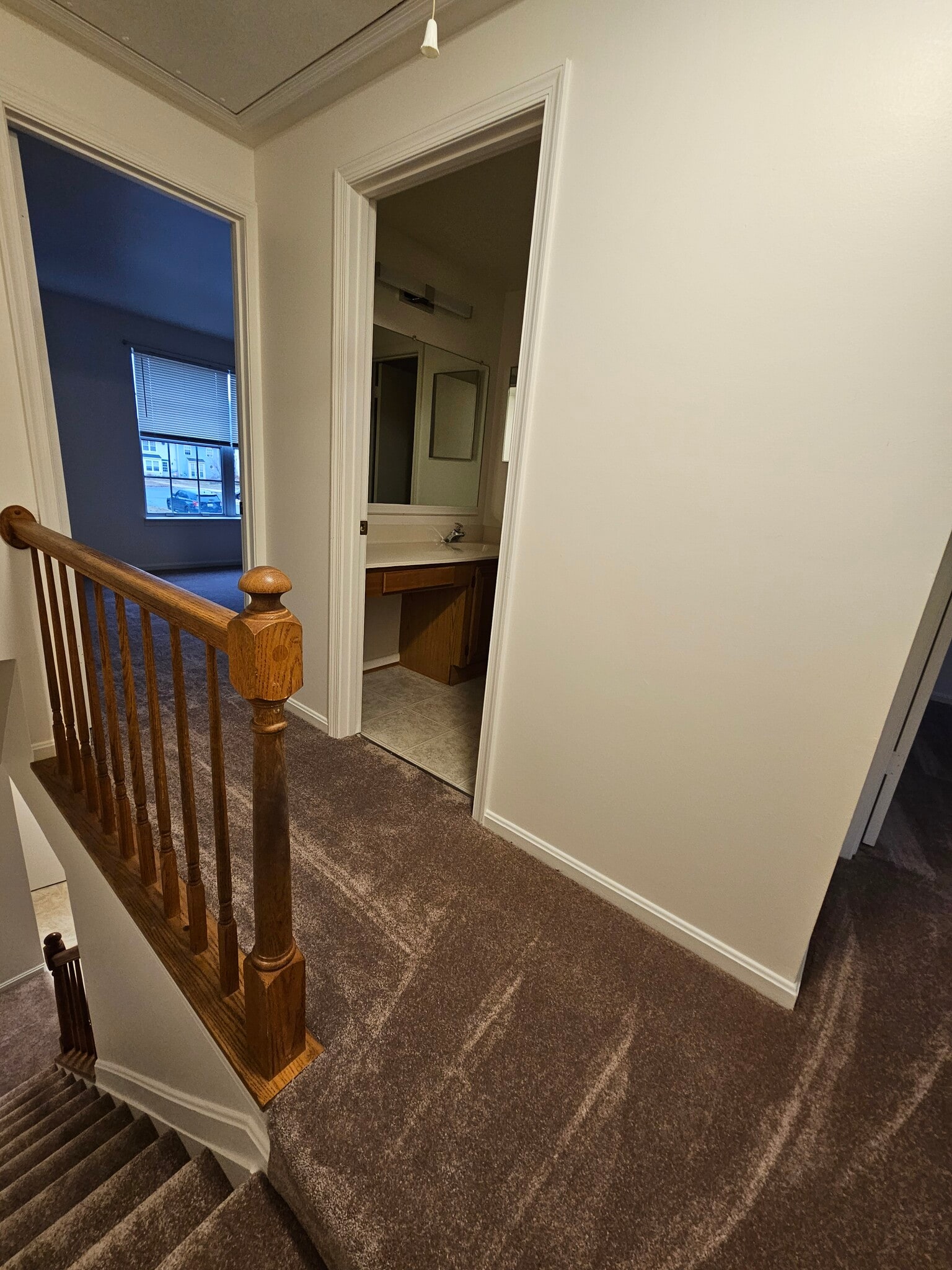 Upstairs hallway view 1 - 1217 Brice Square