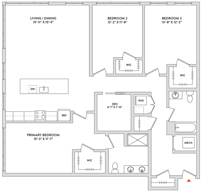 Floorplan - The Raye