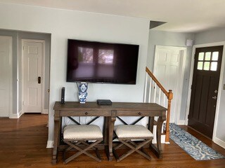 Living Room with TV - 417 Reef Rd