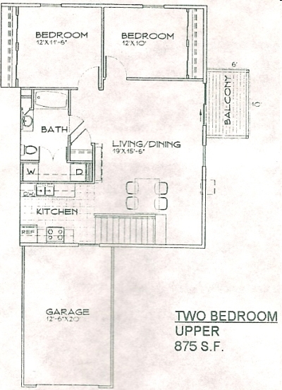 2BR/1BA - Park Ridge Apartments