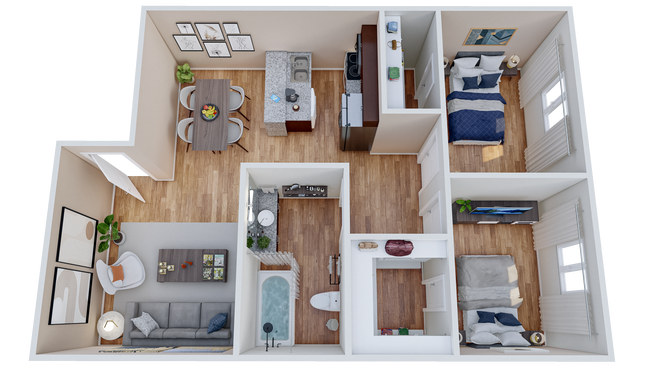 Floorplan - Element Austin Apartments
