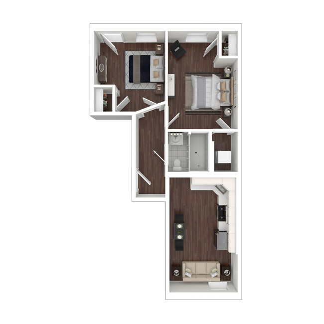 Floorplan - Clearway Apartments