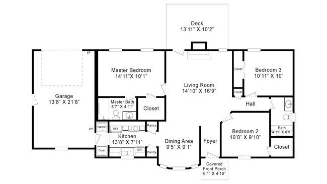Building Photo - For Rent: 3BR, 2BA home with garage for rent.