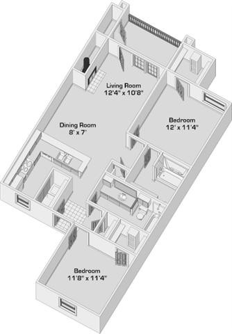 Floorplan - Tonti Lakeside