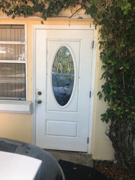 private front door entrance, park right outside door - 630 NW 7th Ave