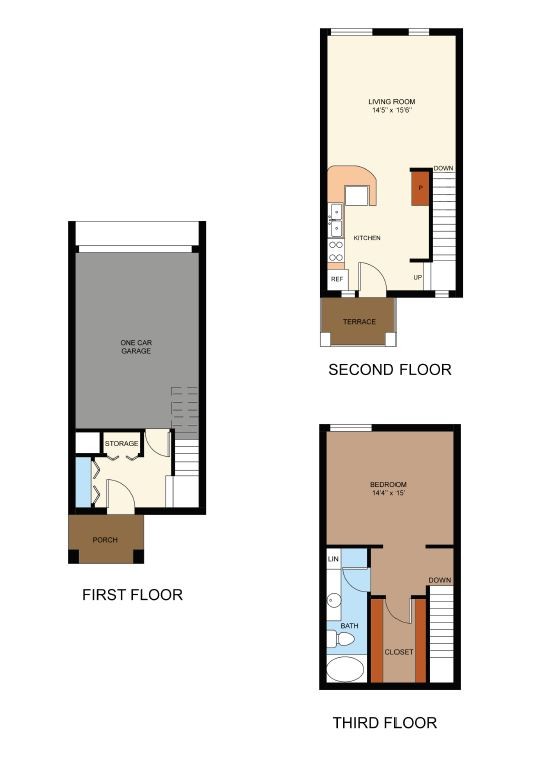 Floorplan - Monticello Oaks Townhomes