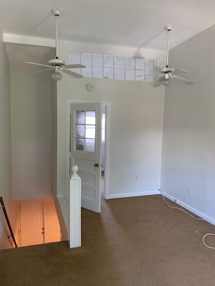 Second level living room & office - 1047 S Charles St