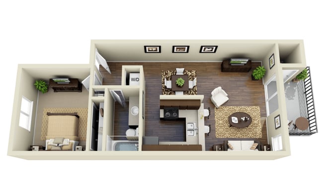 Floorplan - Terra House Apartments