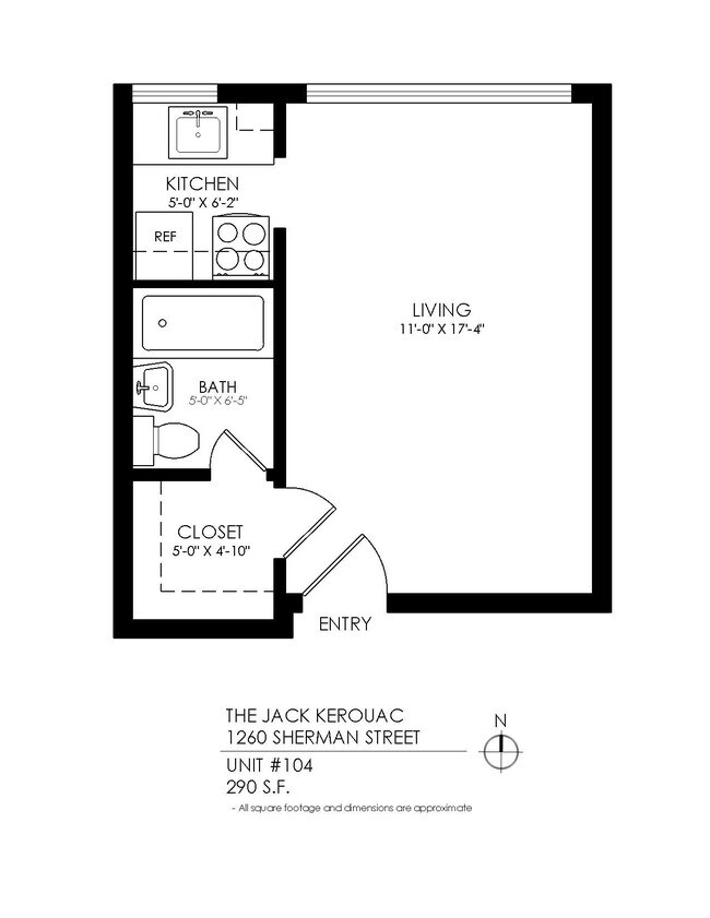 Floorplan - The Jack Kerouac