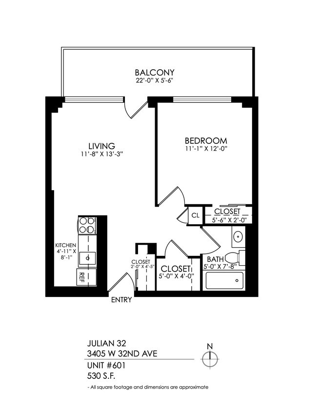 Floorplan - Julian32 at Highlands Square