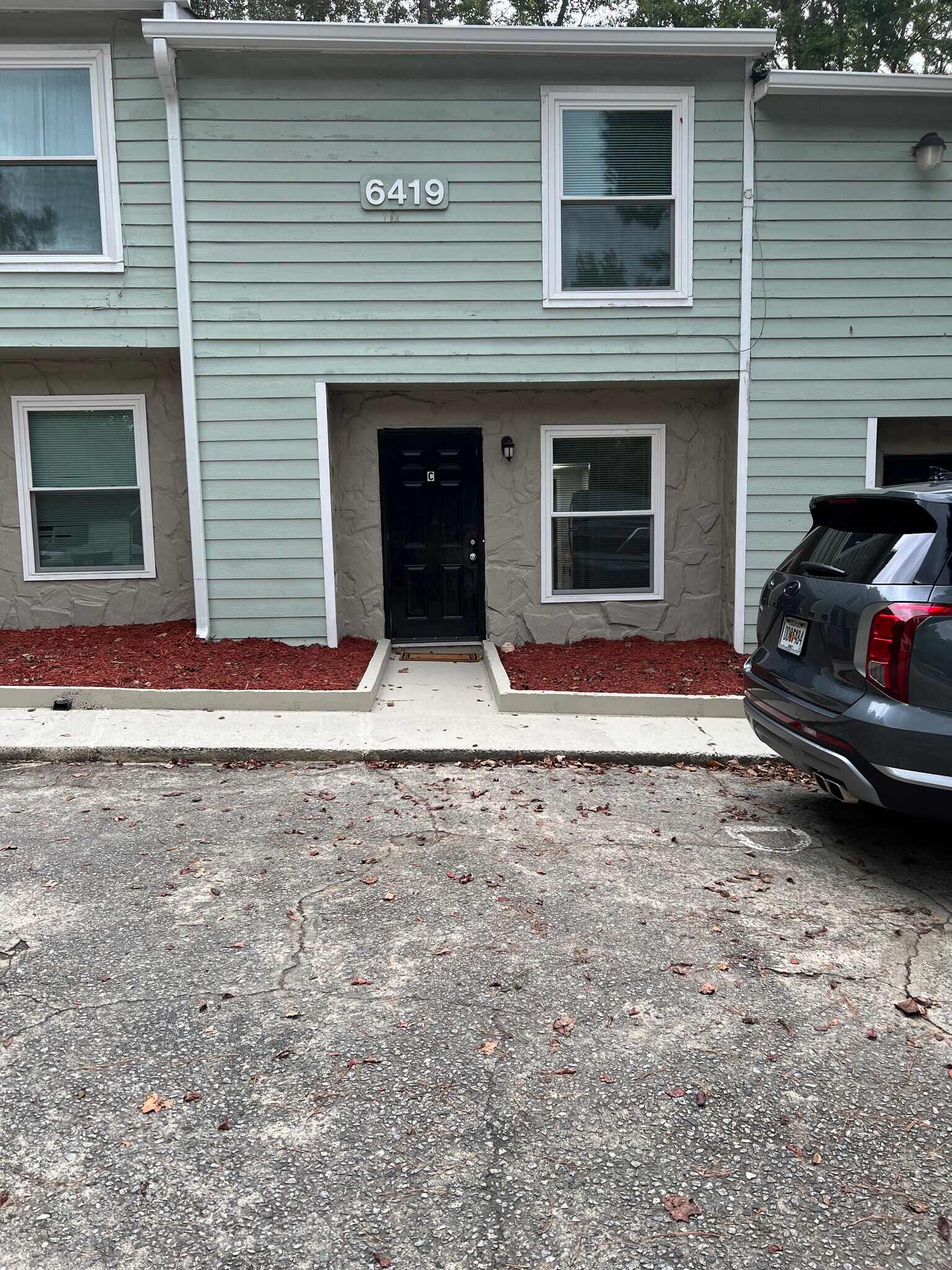 Front of building - 6419 Baker Ct