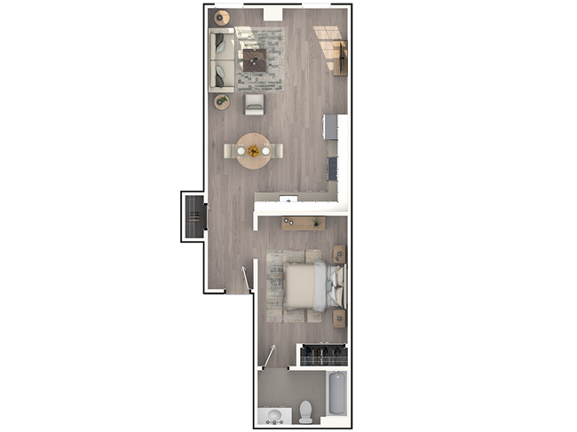 Floorplan - Midtown Towers