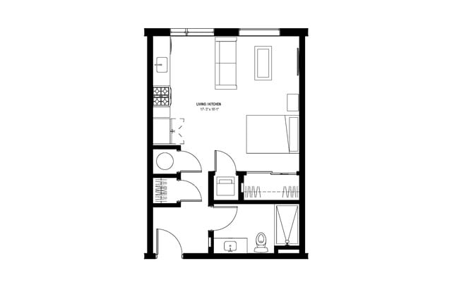 Floorplan - Glassworks Apartments