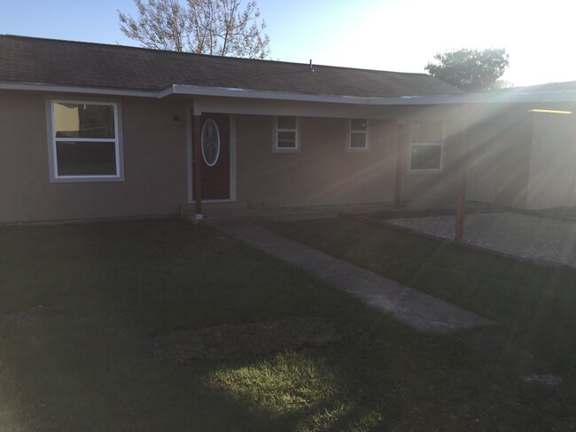 Front door and carport - 1119 10th St.