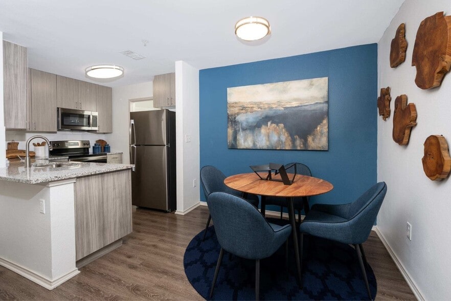 Separate dining space available in all floorplans - Montelena Apartments