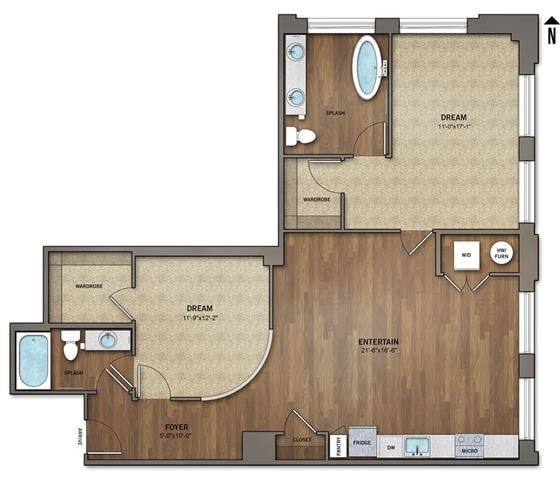 Floorplan - The Citizens Condominiums