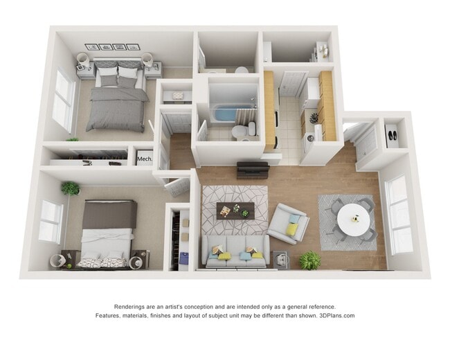 Floorplan - Buffalo Creek Commons