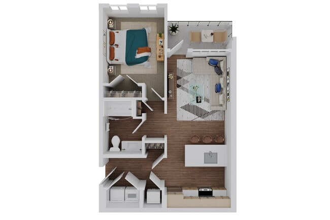 Floorplan - The Quinn Luxury Apartments