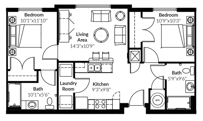 Floorplan - Laburnum Gardens