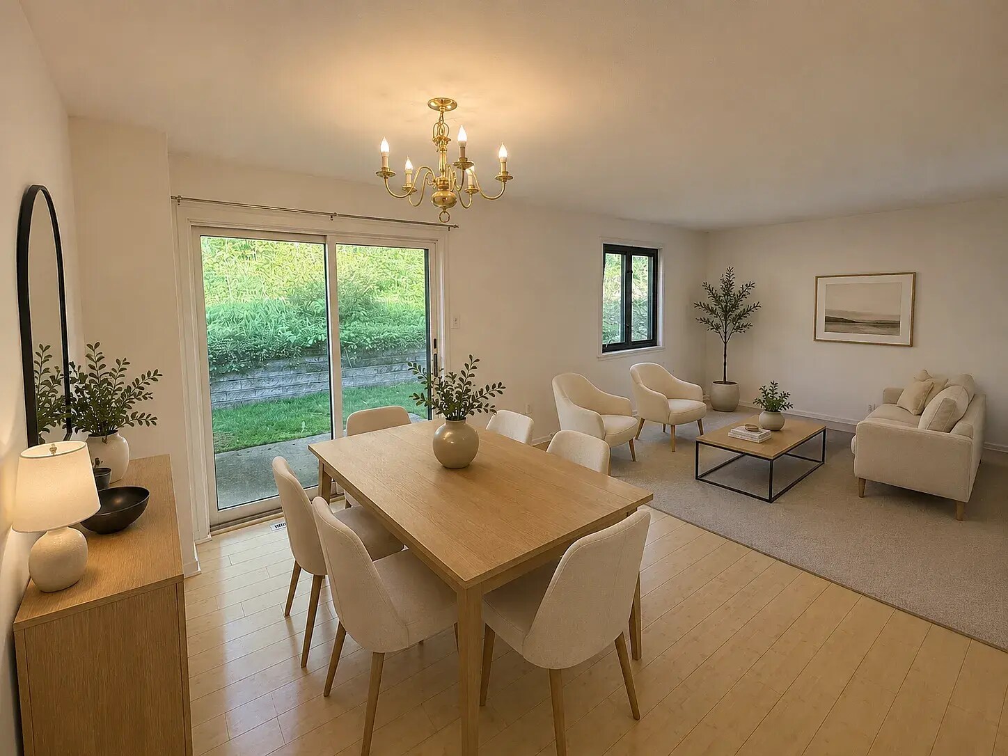 Dining Room and Living Room - 2816 Bingham Dr