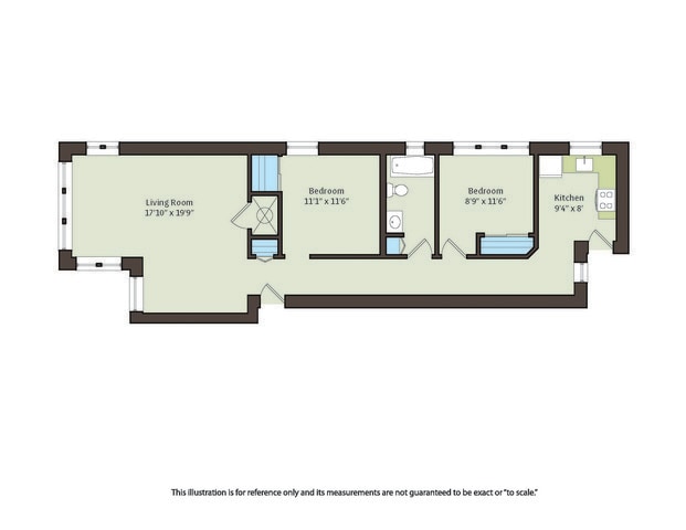 Floorplan - 5234-5244 S. Ingleside Avenue
