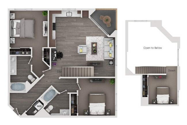 Floorplan - Fusion Encore Hollywood