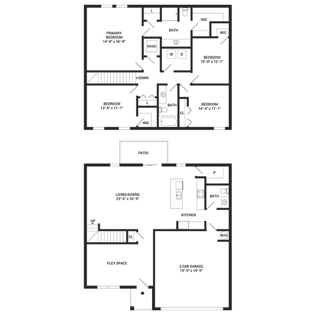 Floorplan - The Nexus at Kingsland Heights
