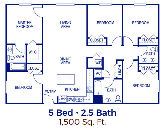 Floorplan - Northwest Gardens IV