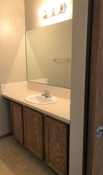 Spacious Master bathroom with storage closet - 2619 E Conquest St