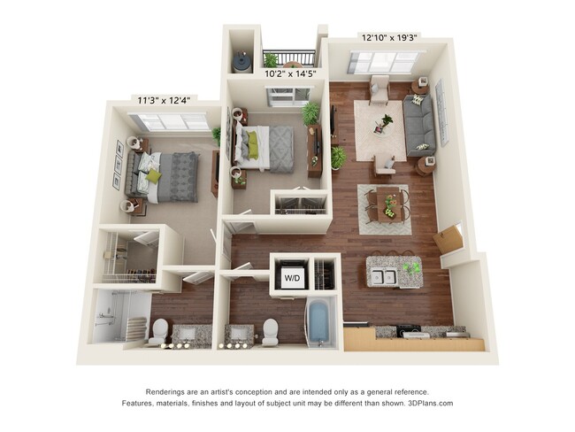 Floorplan - South Range Crossings