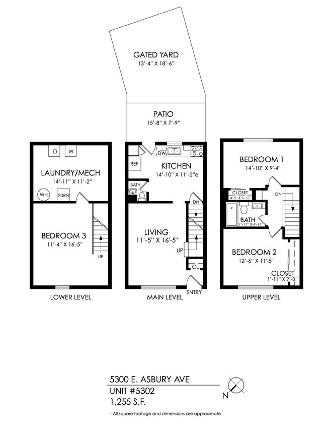 Floorplan - 5300 E Asbury Ave.
