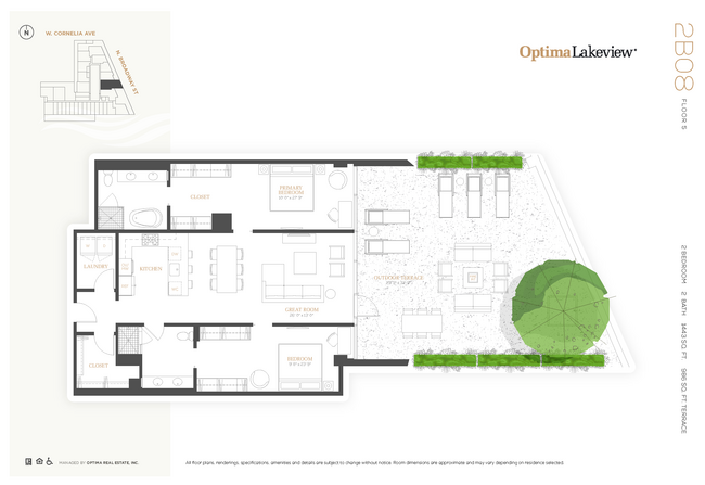 Floorplan - Optima Lakeview