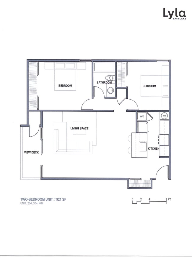 Floorplan - LYLA  Eastlake  Apartments