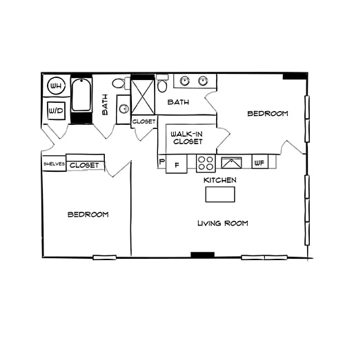 Floorplan - The Watermarc at Biscayne Bay