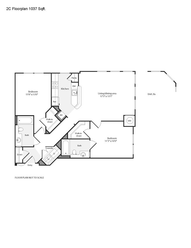 Floorplan - The Flats at Wheaton Station