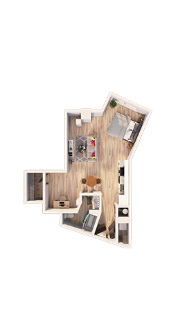 Floorplan - Roosevelt Lofts