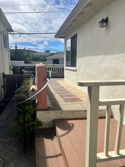 Side Patio - 715 Cass St